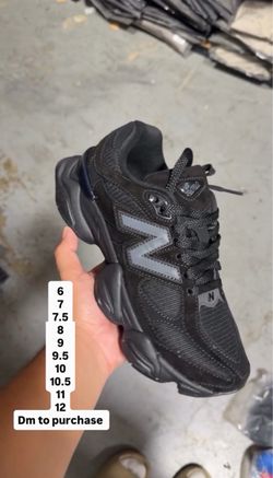 New balance 9060 triple black
