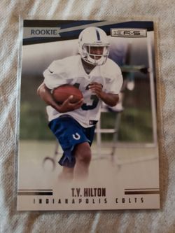 Ty Hilton rookie card