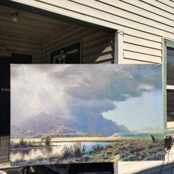 Beautiful Canvas  Painting, Western Style Beautiful Painting 