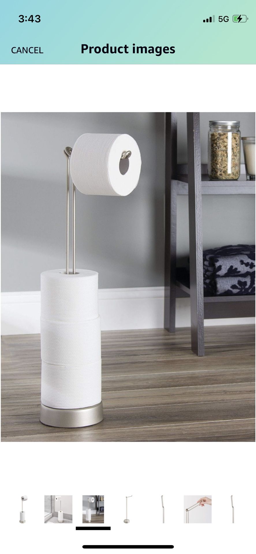 Standing Toilet Paper Holder