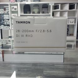 Tamron 28-200mm  F2.8-5.6 For Sony E Mount (SALE ENDS 4/20)