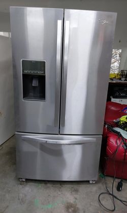 Whirlpool 3-Door French Door Refrigerator Stainless Steel