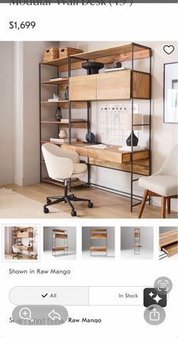 West Elm Modular Wall Desk