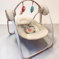Ingenuity delight, compact portable, six speed plush 6-20lbs 0/9M