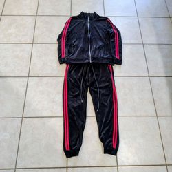 Mens Velour Tracksuit