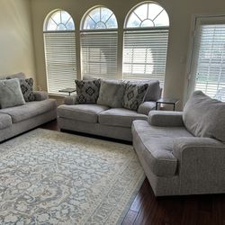 Ashley Sofa, Loveseat and Oversized Chair Set