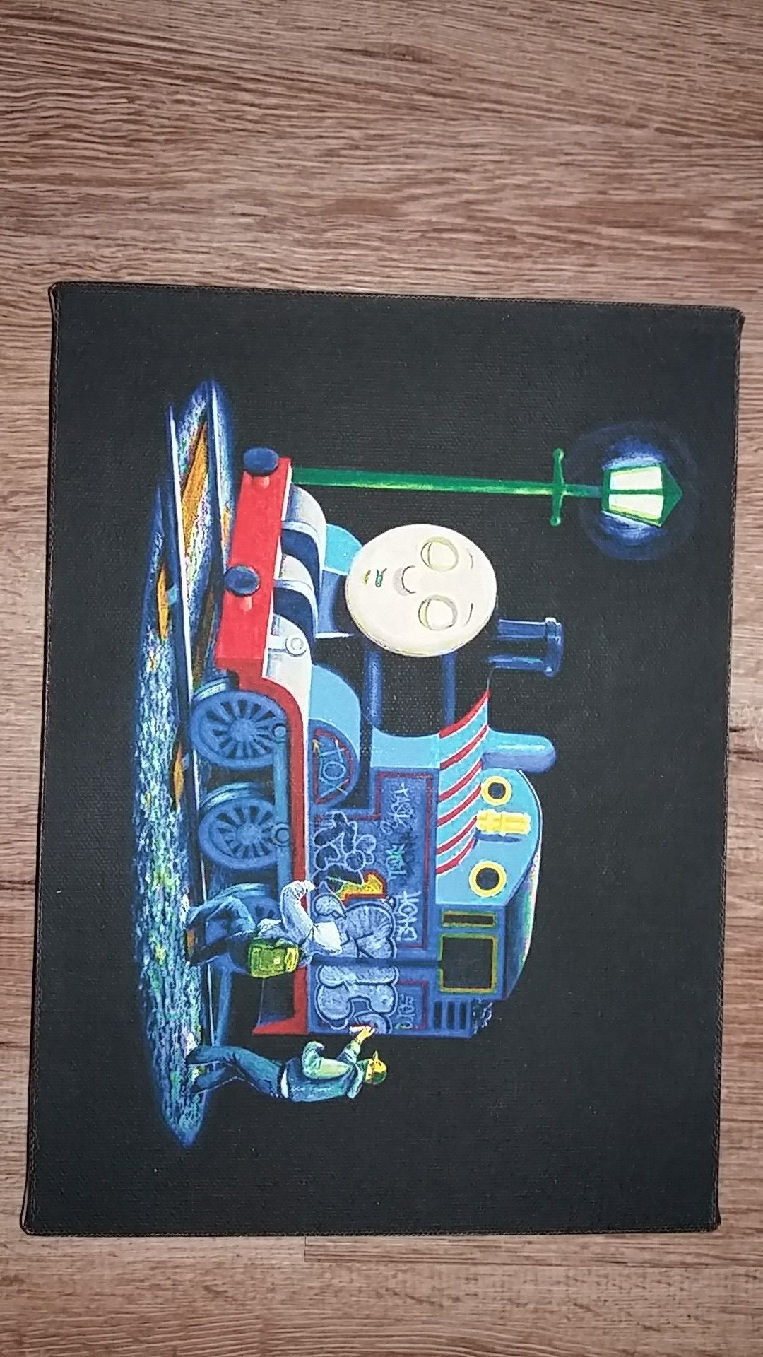 Thomas the Train painting