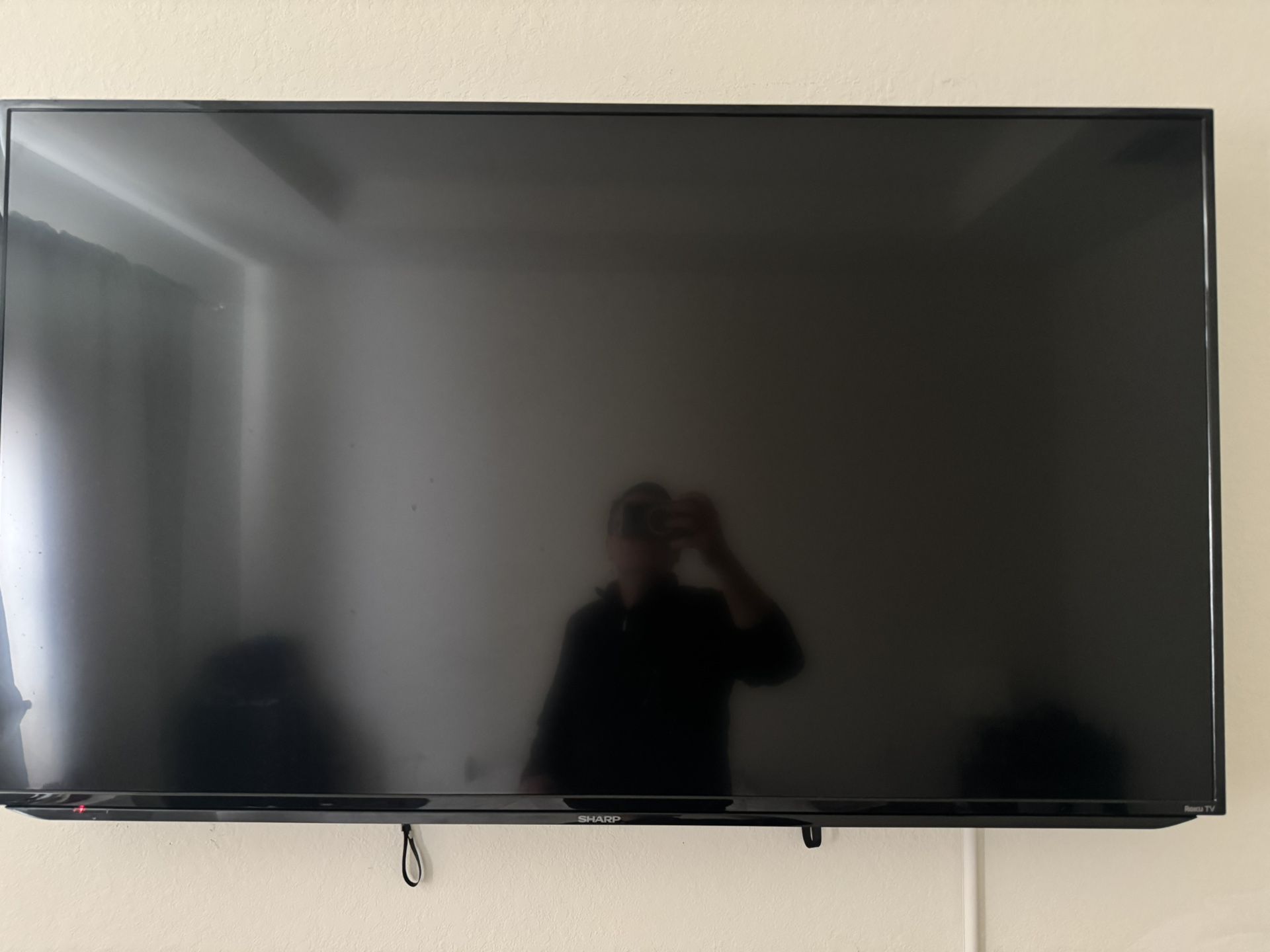 Sharp 50" Roku LED TV & Samsung 40" Full HD Smart TV with Wall Mounts - $100