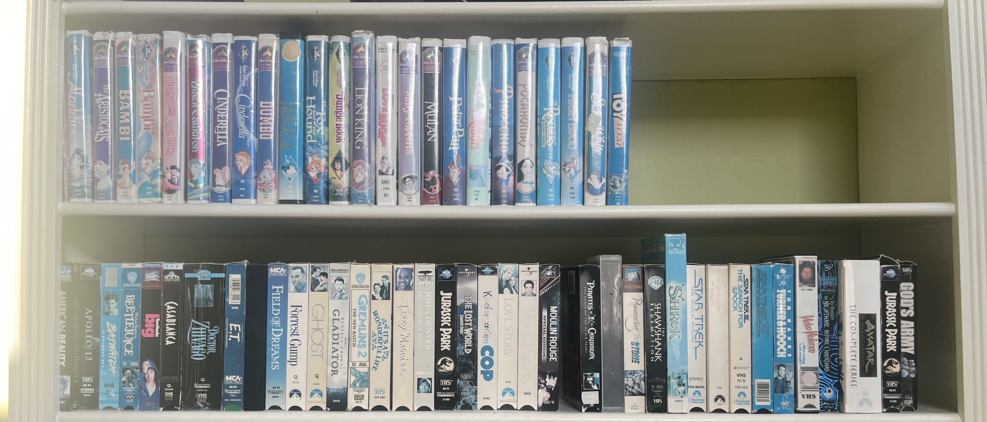 VHS Tape Collection