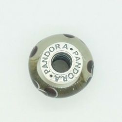 Women's Authentic Pandora Bead Captivating Flower Murano Glass #21005