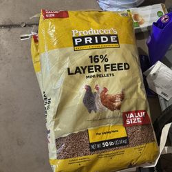Chicken feed, 50lb Bags 