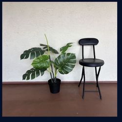 One New 3 Ft Tall Heavy Potted Monstera Artificial Plant