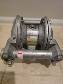 DAYTON 6PY44 Double Diaphragm Pump, Air, Aluminum, Bolt, 1 in Fluid Connection $900