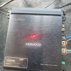 Kenwood 500 Watt Amp