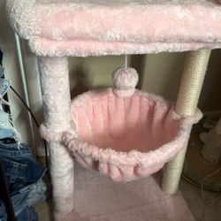 Pink Cat Tree