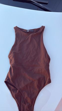 Dark brown body suit