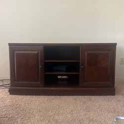 Wood TV Stand/ Entertainment Stand