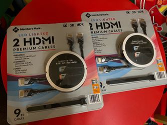 LED HDMI cables 