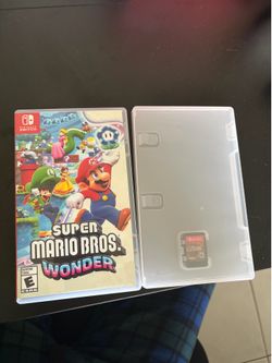 Two Nintendo Switch Games (Super Mario Bros Wonder & The Legend Of Zelda)