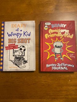 Diary of a wimpy kid Hardback book cover bundle
