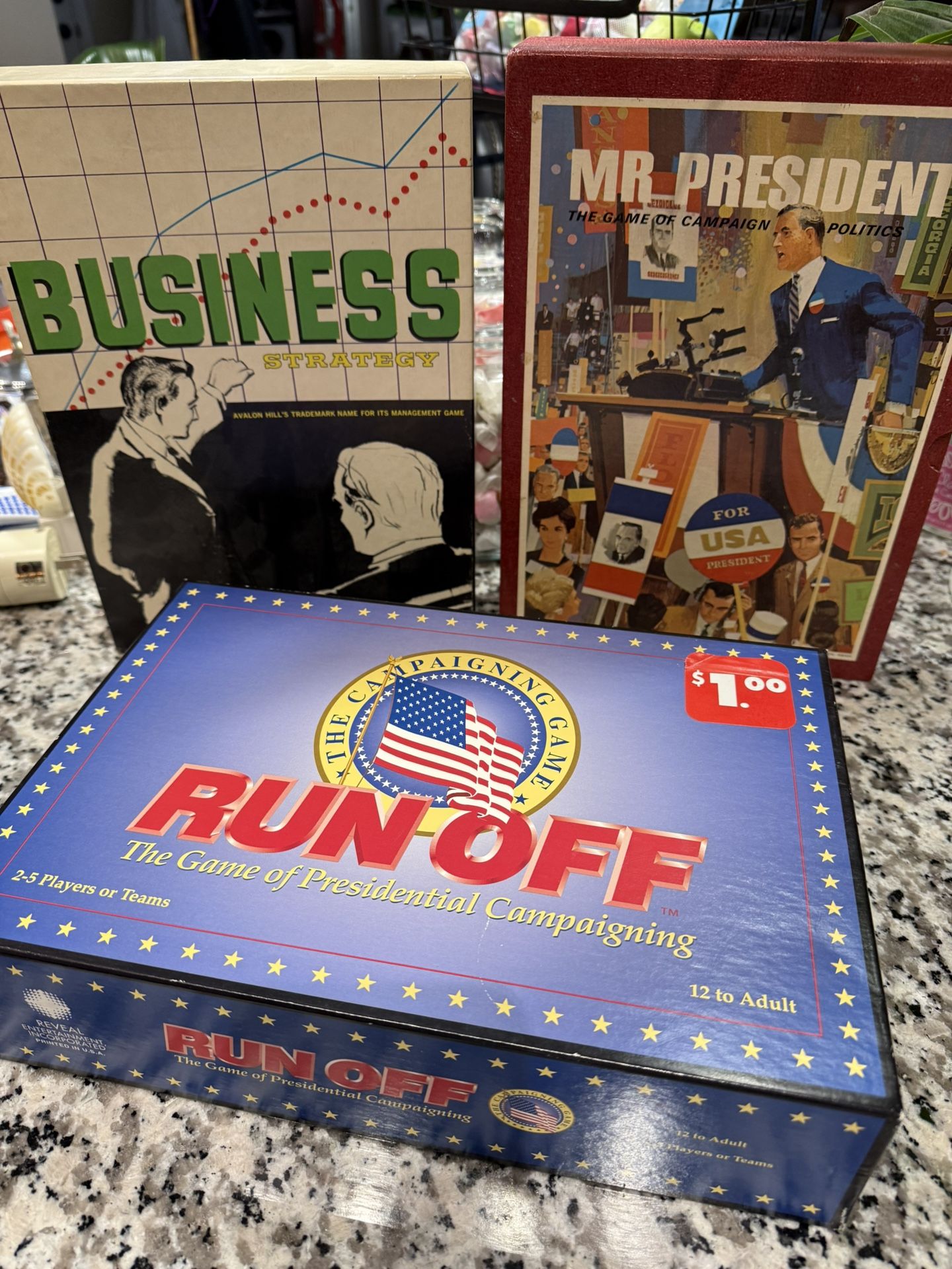 Business & Political Strategy Board Games