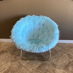 Pottery Barn Teen Hang Around Faux Fur Chair 