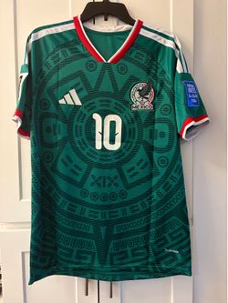 Alexis Vega Mexico World Cup Jersey 2026. Size Large