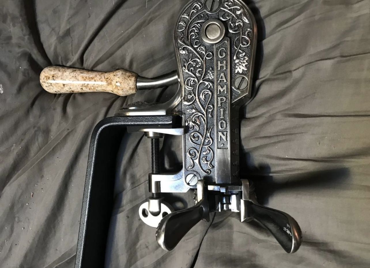 Wine Bottle Opener Granite Base Vintage Style