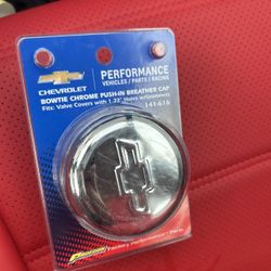 Proform Chrome Chevy Bow Tie Valve Cover Air Breather Cap