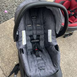 Evenflo infant car seat,