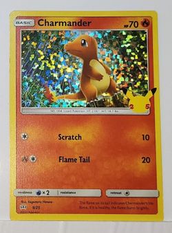 Miscut McDonald's Charmander Holo