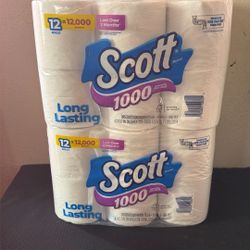 Scott Toilet Paper $10 each