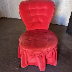 Vintage Red Chair