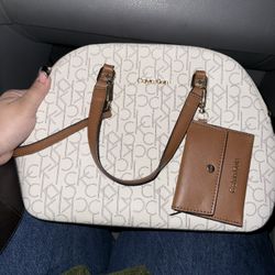 Calvin K crossbody bag with card holder