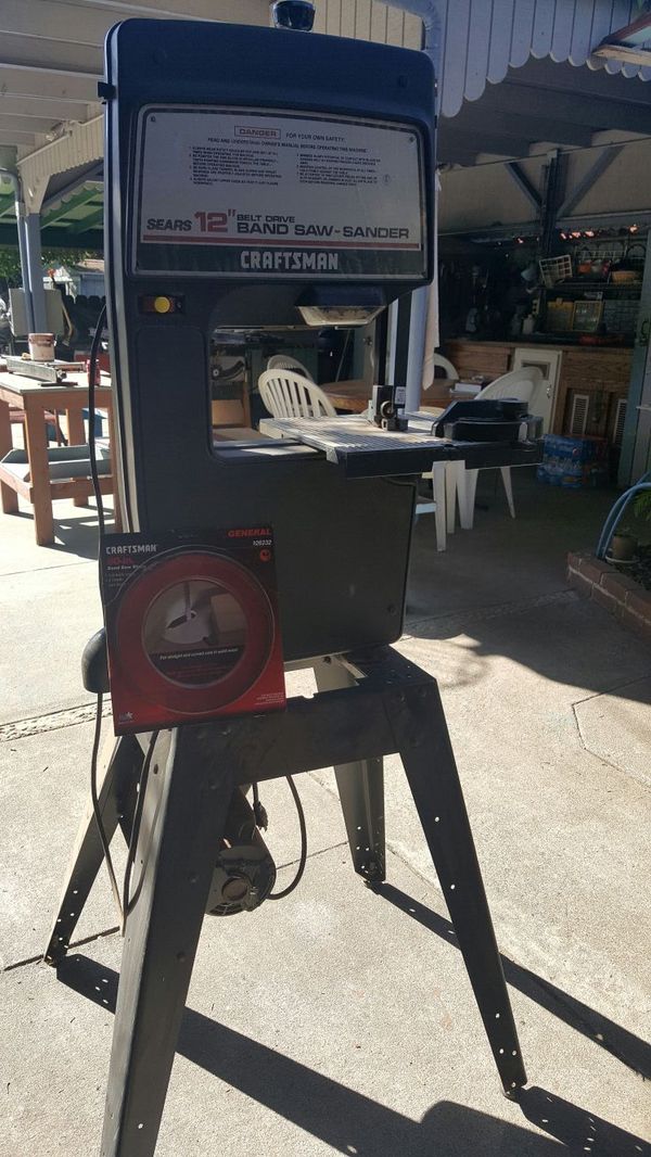 Sears 12 Belt Drive Band Saw Sander For Sale In Sacramento Ca Offerup