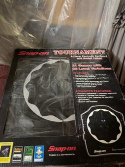 Dartboard 8 player tournament snap on new