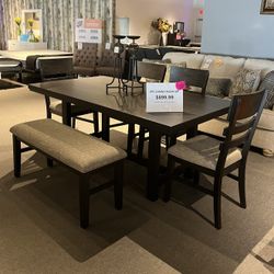 6PC Dining Table Set