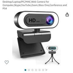 HD Webcam With Light