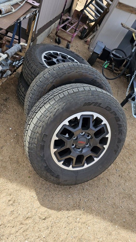Trd 18 Inch Rims 18 Inch TRD Off Road Wheels for Sale in Hesperia, CA - OfferUp