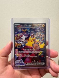 Pikachu ex 150/128 SIR Night Parade Special Illustration Rare 30th Celebration