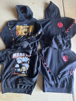 Anime sweatshirt Hoodie Bundle - $10 For 4