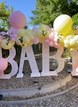 Marquee Letters With Lights 4ft 