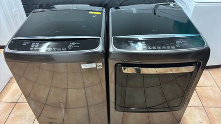 WASHER AND GAS DRYER SET