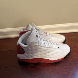 Jordan 13’s  White An Red 