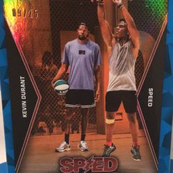 2025 Topps Speed Goes Pro Basketball #A2 Kevin Durant Orange 09/25