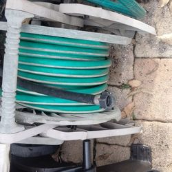 $55 Each -  Hose Reel With Hose Garden Lawn Irrigation Pressure Wash Car Wash Boat Dock Yard Lawn Sprinkler Pool Deck 