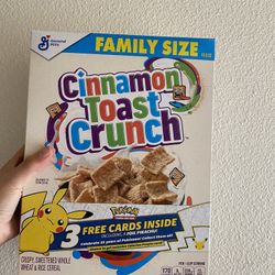 Pokémon Cereal Box