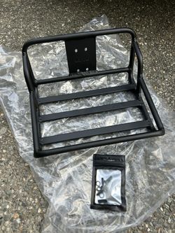 E-bike aluminum front rack