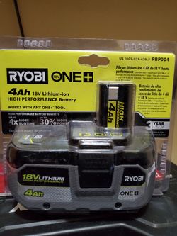 Ryobi One High Performance Battery 