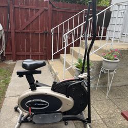 Air Elliptical Exerpeutic - Bike, Row Machine